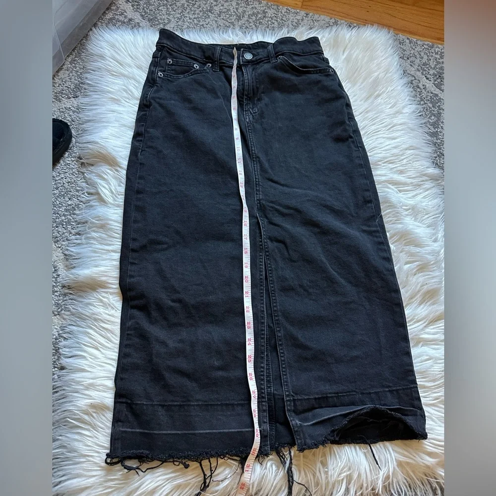 GAP denim midi pencil skirt - Picture 6 of 9